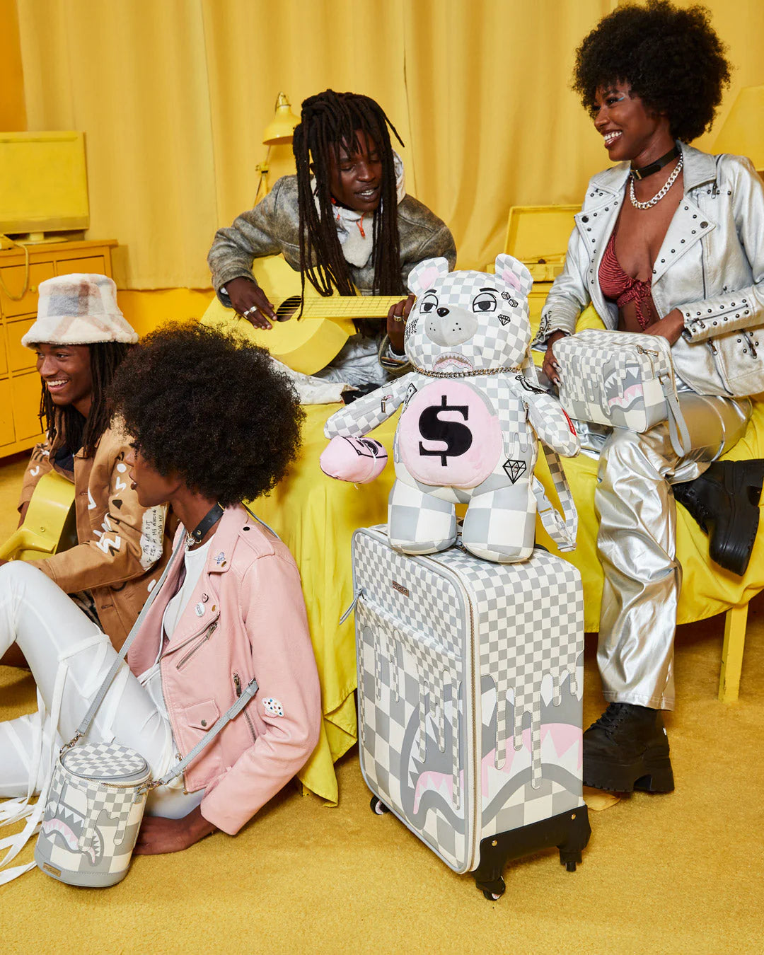 XTC LA PALAIS MEDIUM MONEYBEAR TEDDYBEAR BACKPACK - Image 11