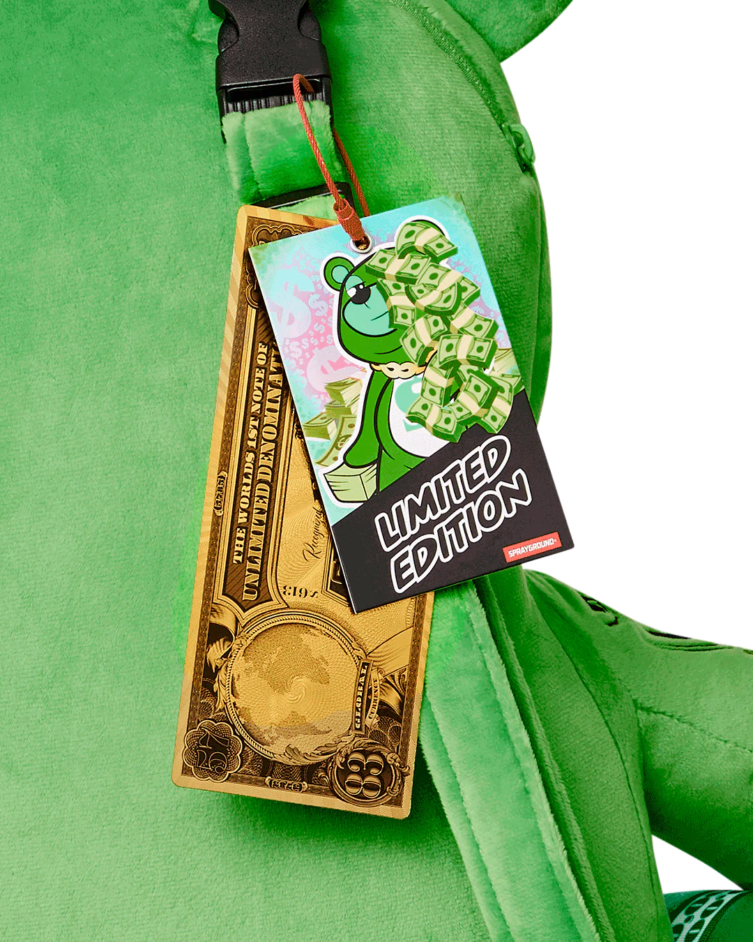 MONEYBEAR ZILLIONS TEDDYBEAR BACKPACK - Image 13