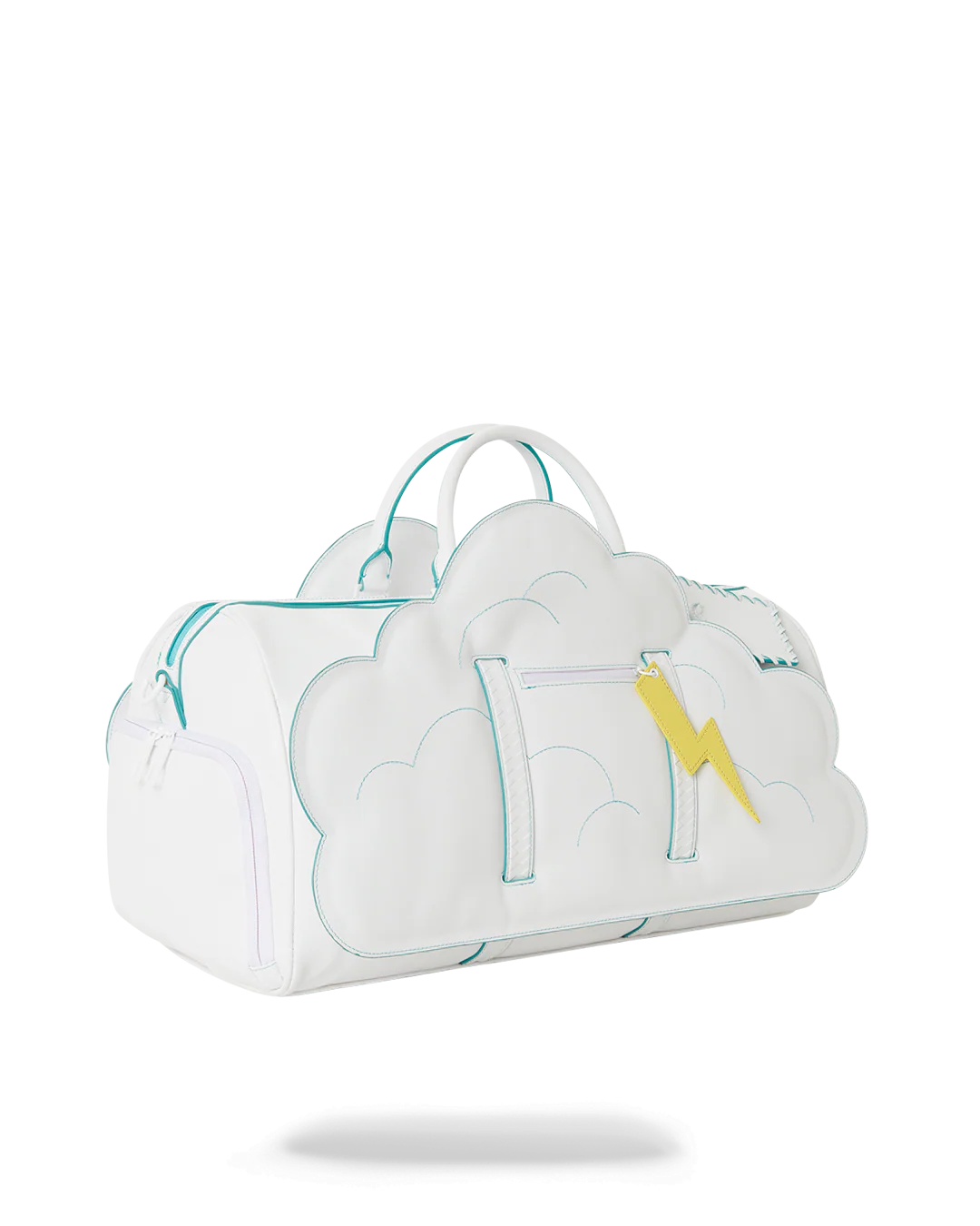 CLOUDY WITH A CHANCE OF SHARK DUFFLE - Image 4