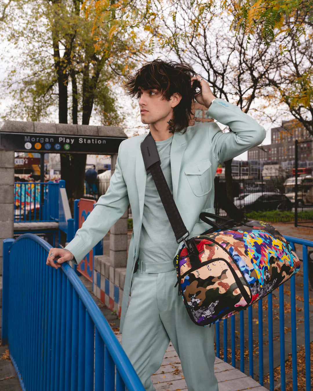 SLICED AND DICED CAMO DUFFLE - Image 12