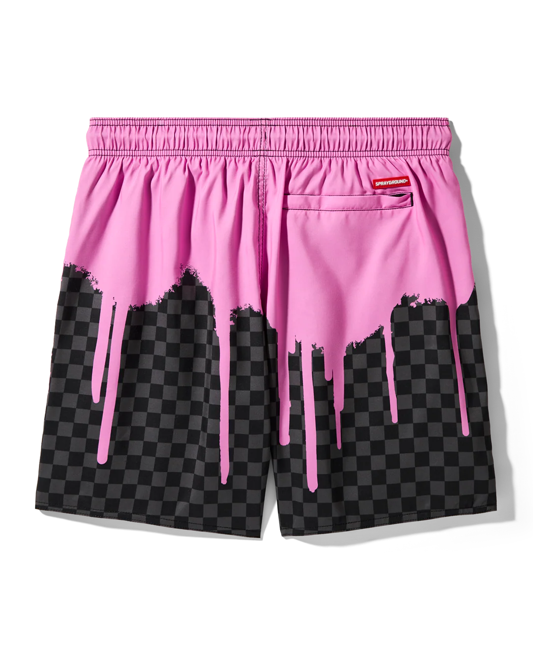 OCEAN DRIP CHECK SWIM SHORT - Image 3