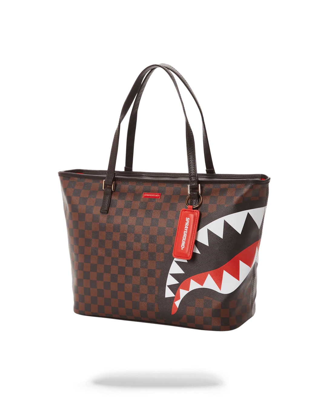 CHECKS IN CAMOFLAUGE TOTE - Image 5