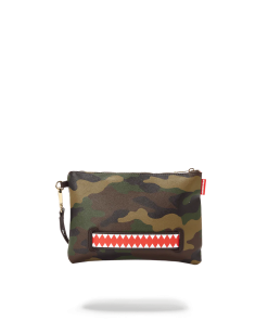 Alternative view of CHECKS IN CAMOFLAUGE CROSSOVER CLUTCH