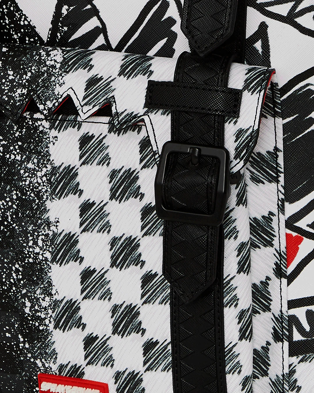 SCRIBBLE DRIBBLE CHECK HILLS BACKPACK - Image 11