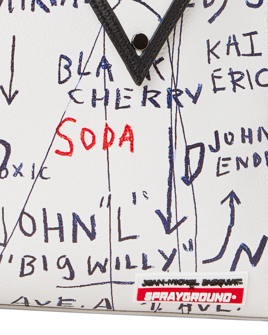 OFFICIAL BASQUIAT UNTITLED (CHEESE POPCORN) 1983 SLING MESSENGER - Image 18