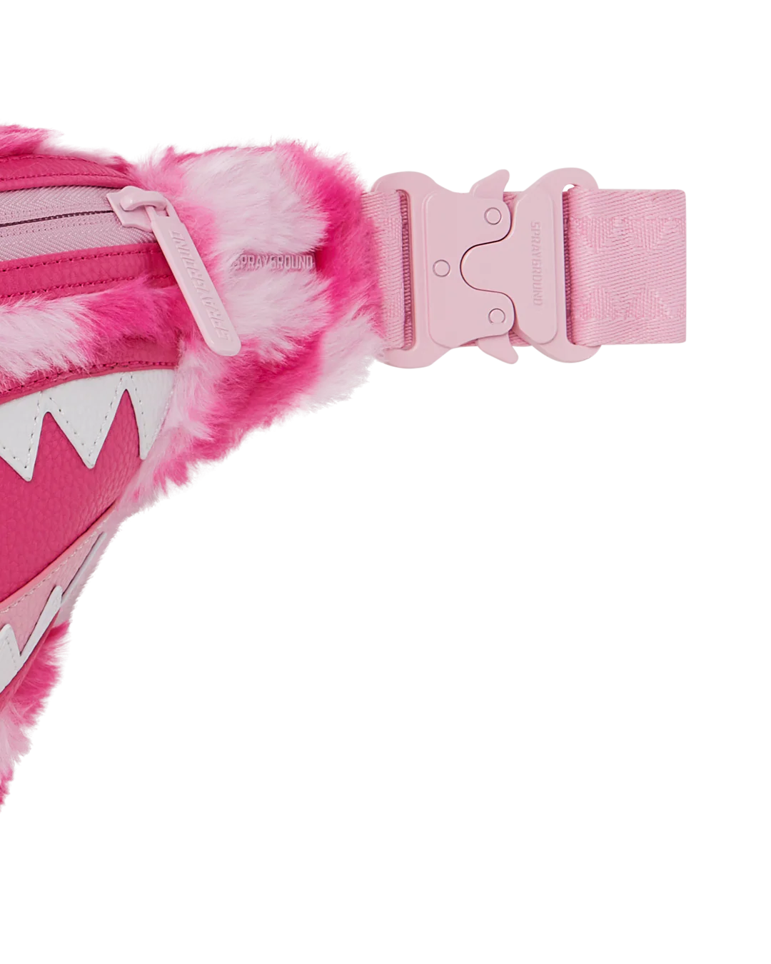 FURZILLA SHARK (PINK CHECK) SAVVY CROSSBODY - Image 4