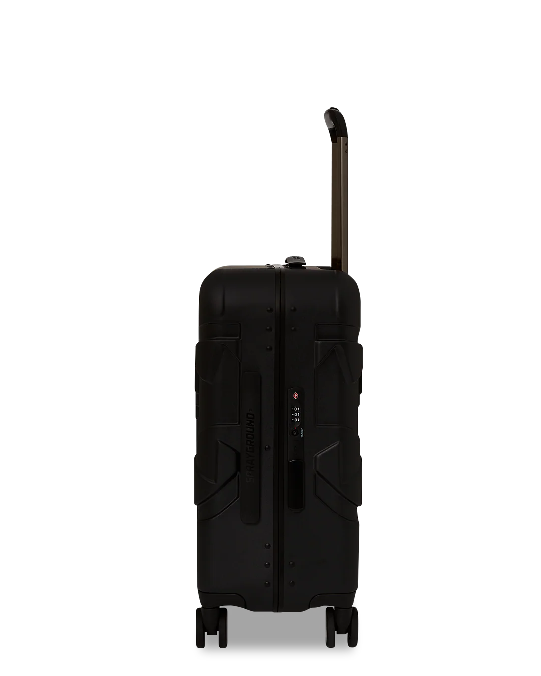 REALITY CHECK SHARKITECTURE CARRY-ON JETBLACK LUGGAGE (GUNMETAL HARDWARE) - Image 7