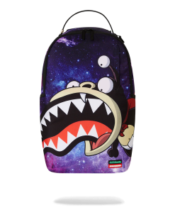 FUTURAMA NIBBLER EAT SHARK DLXR BACKPACK