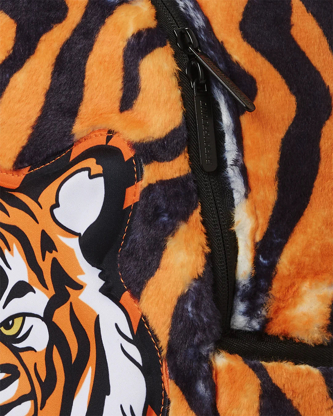 TIGER COZY VELOUR FUR BACKPACK - Image 10