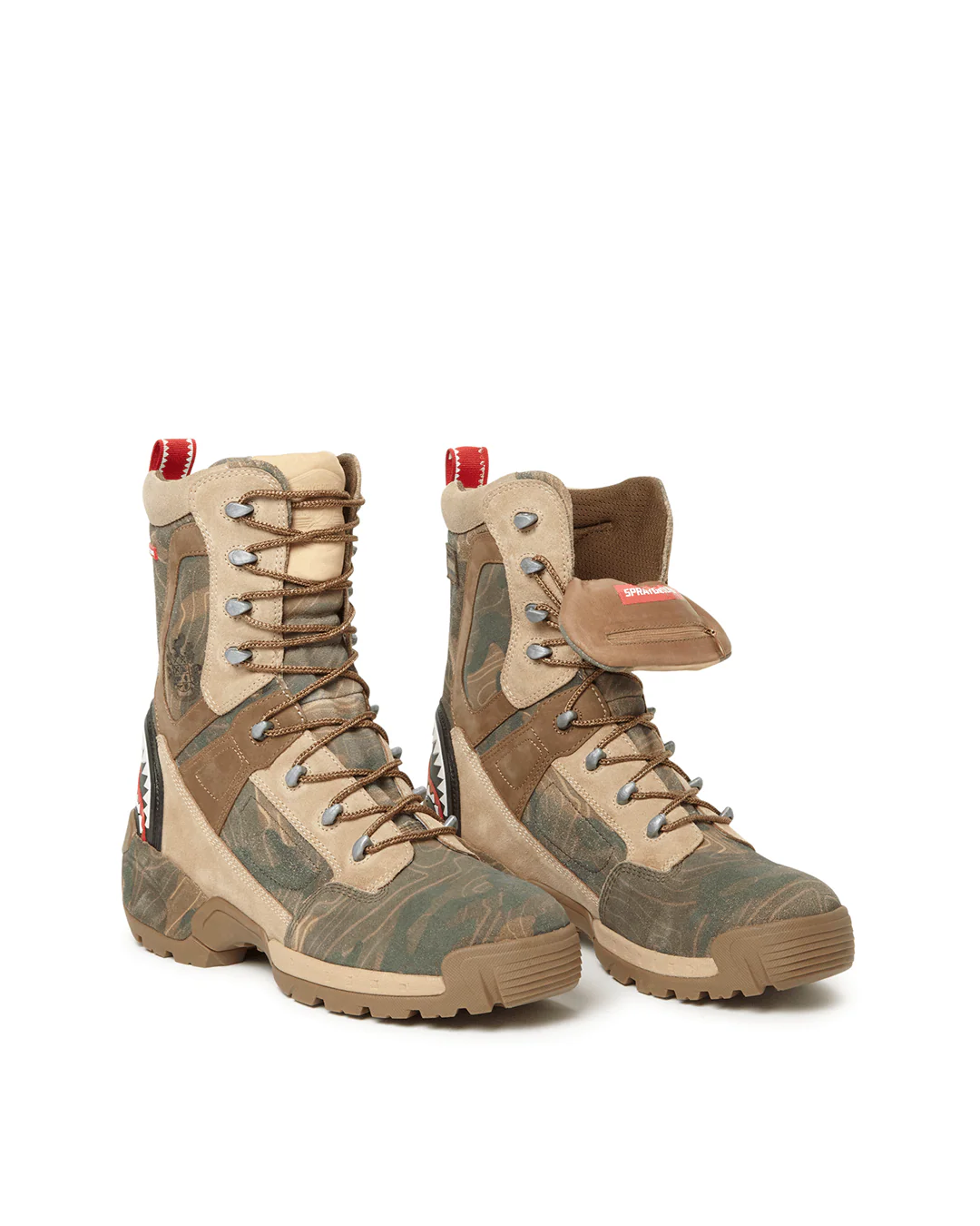 CAMO TERRAIN FUERZA COBRA PARATROOPER BOOTS - MADE IN COLOMBIA NUMBERED 1/280 PAIRS - Image 15