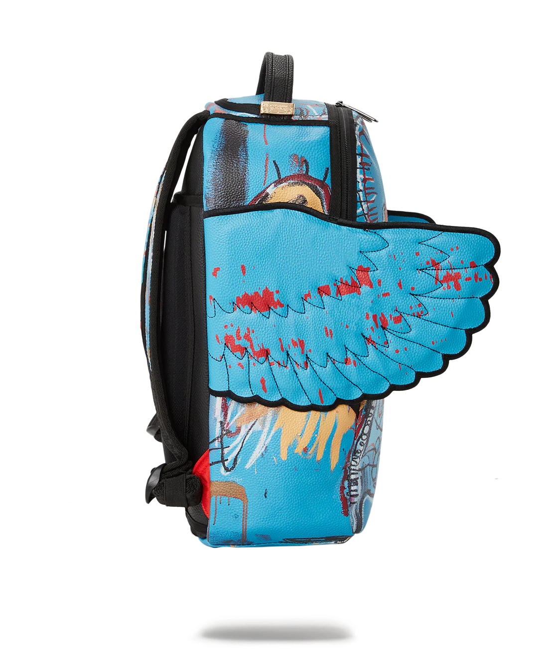 OFFICIAL BASQUIAT UNTITLED (FALLEN ANGEL) 1981 WING BACKPACK (DLXV) - Image 5