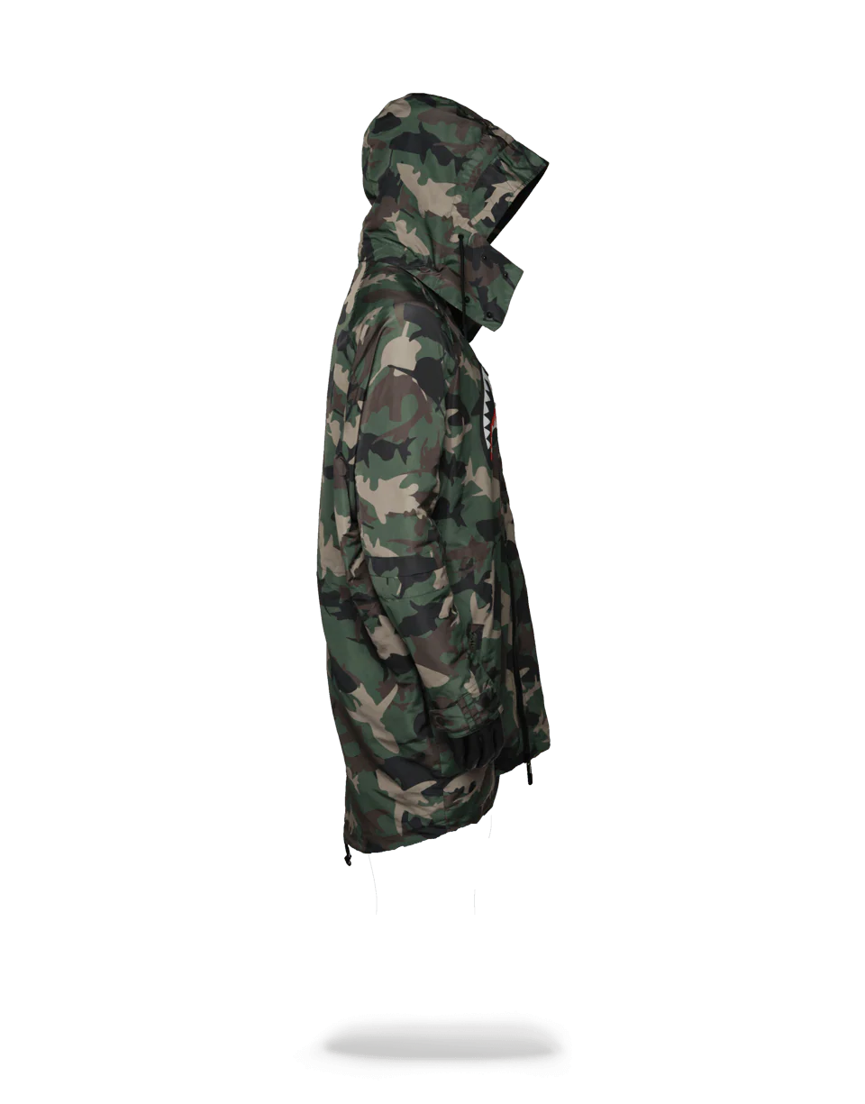 CAMO SHARK PARATROOPER JACKET - Image 3