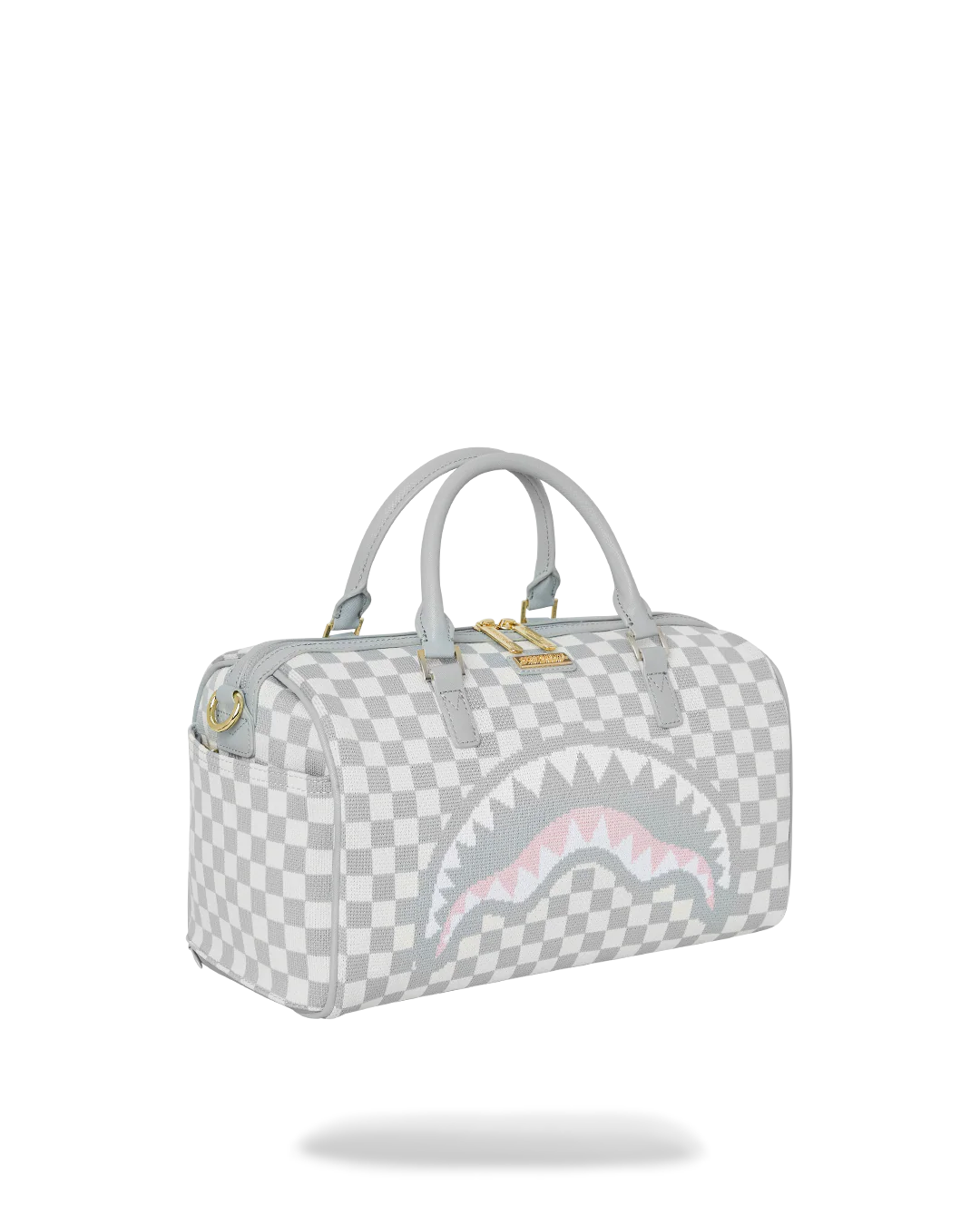 KNIT SHARKS IN PARIS IN CREAM MINI DUFFLE - Image 3