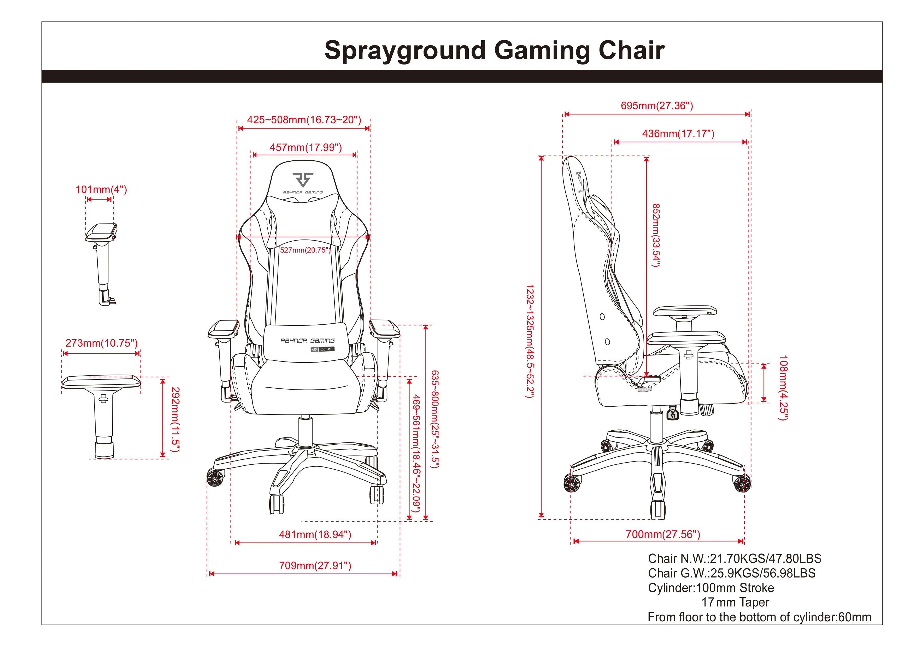 FIRE CAMO GAMING CHAIR - SUPER RARE - Image 13