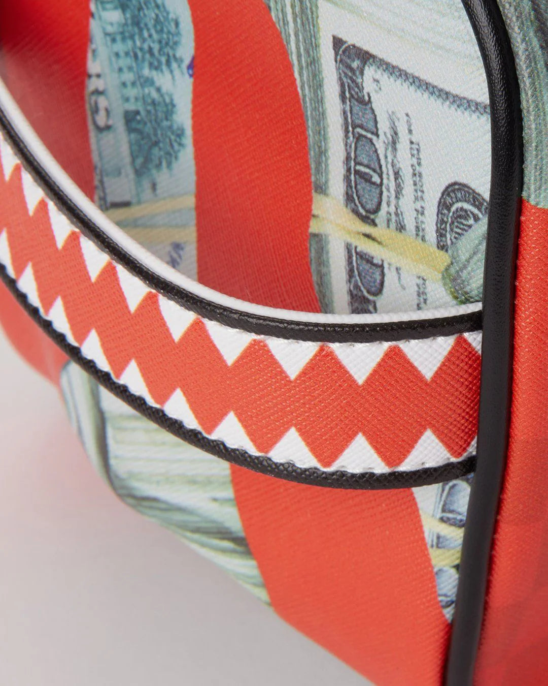 MONEY CAMO (RED) TOILETRY BAG - Image 7
