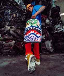Alternative view of SCRIBBLE ME RICH BACKPACK