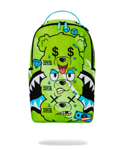 MONEY BEAR SEEING TRIPLE DLXSR BACKPACK