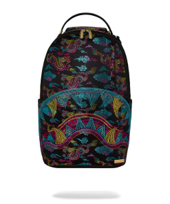 EMBROIDERED DRAGONS DLX BACKPACK