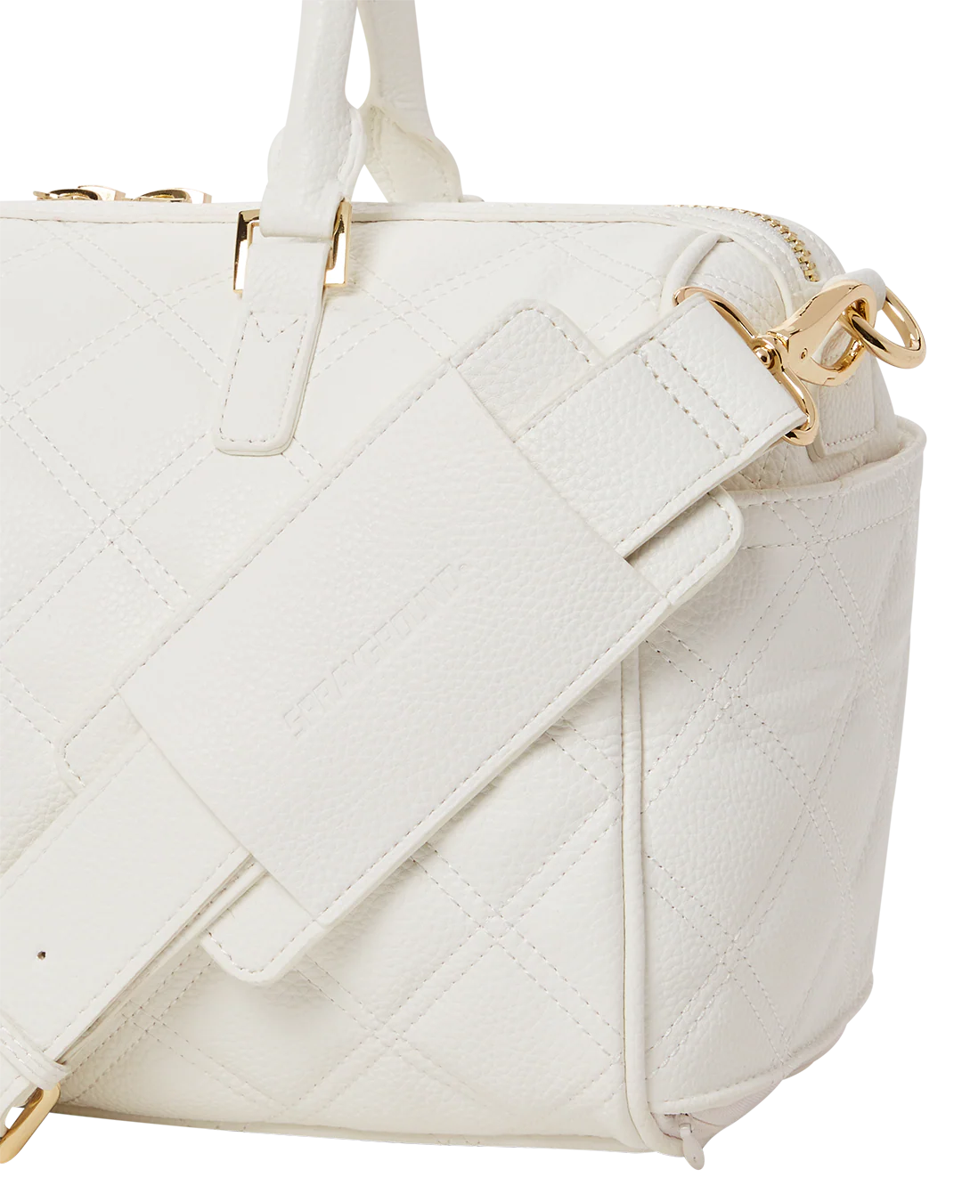 RIVIERA LE BLANC GOLD CHAIN SHARK MINI DUFFLE - Image 10