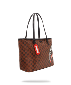 Alternative view of SHARKS AND SKULLS TOTE