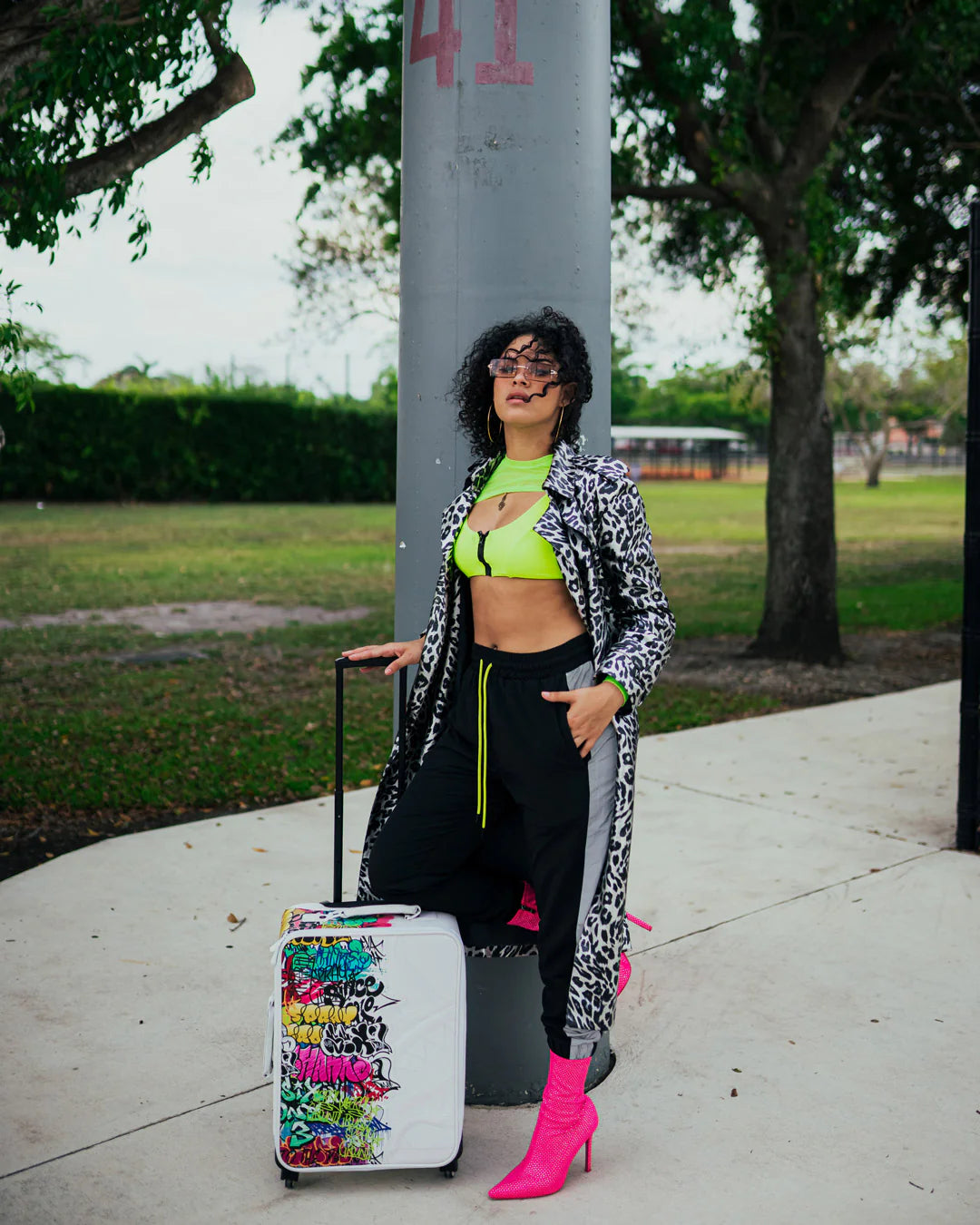 HALF GRAFF JETSETTER CARRY-ON LUGGAGE - Image 4