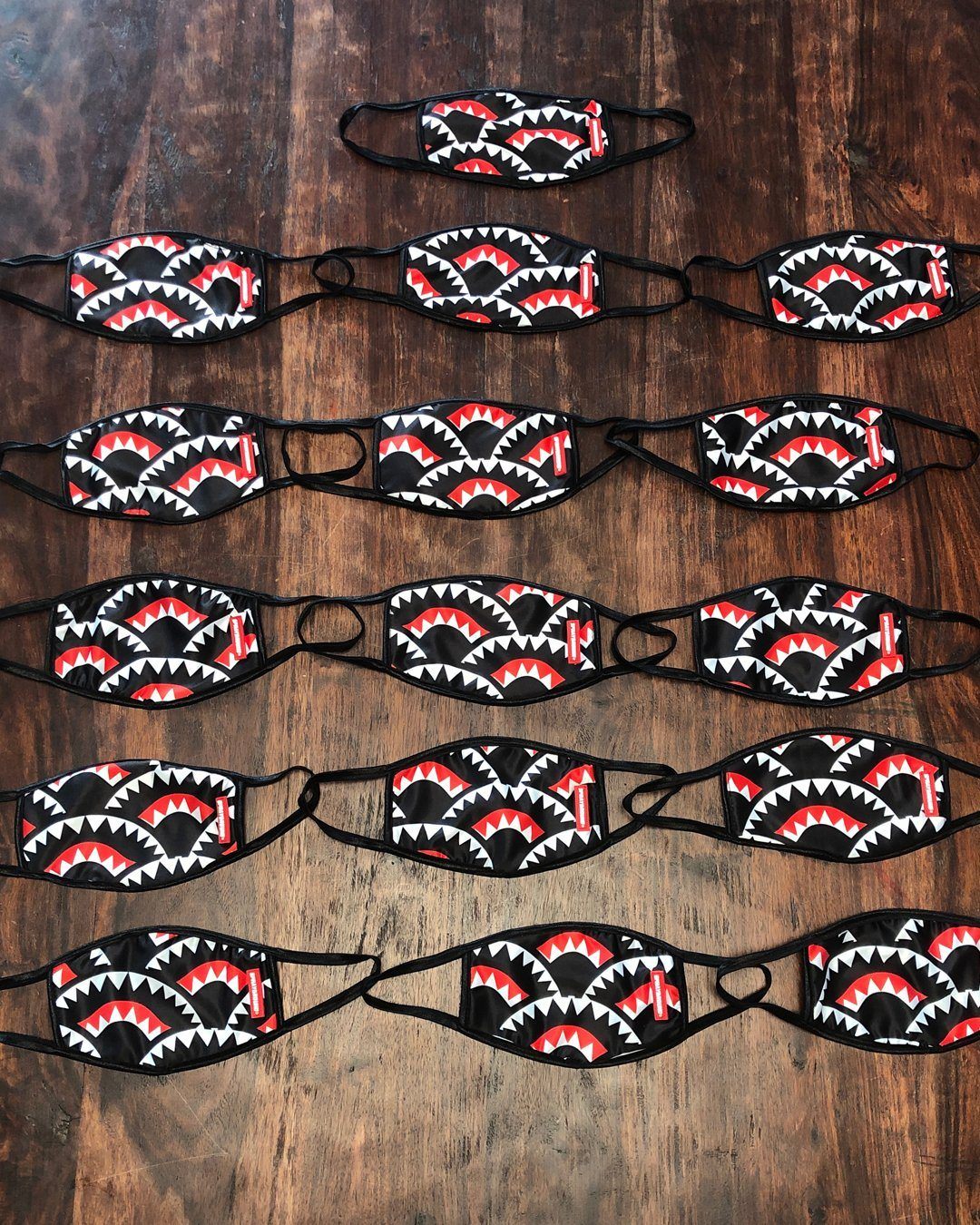 SHARKMOUTH PATTERN MASK (CLASSIC FIT) - Image 6