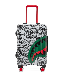 NIGHT NIGHT SHARKNAUTICS HARDSHELL CARRY-ON LUGGAGE