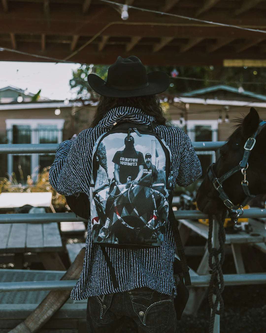 COMPTON COWBOYS RIDE ALONE BACKPACK - Image 4