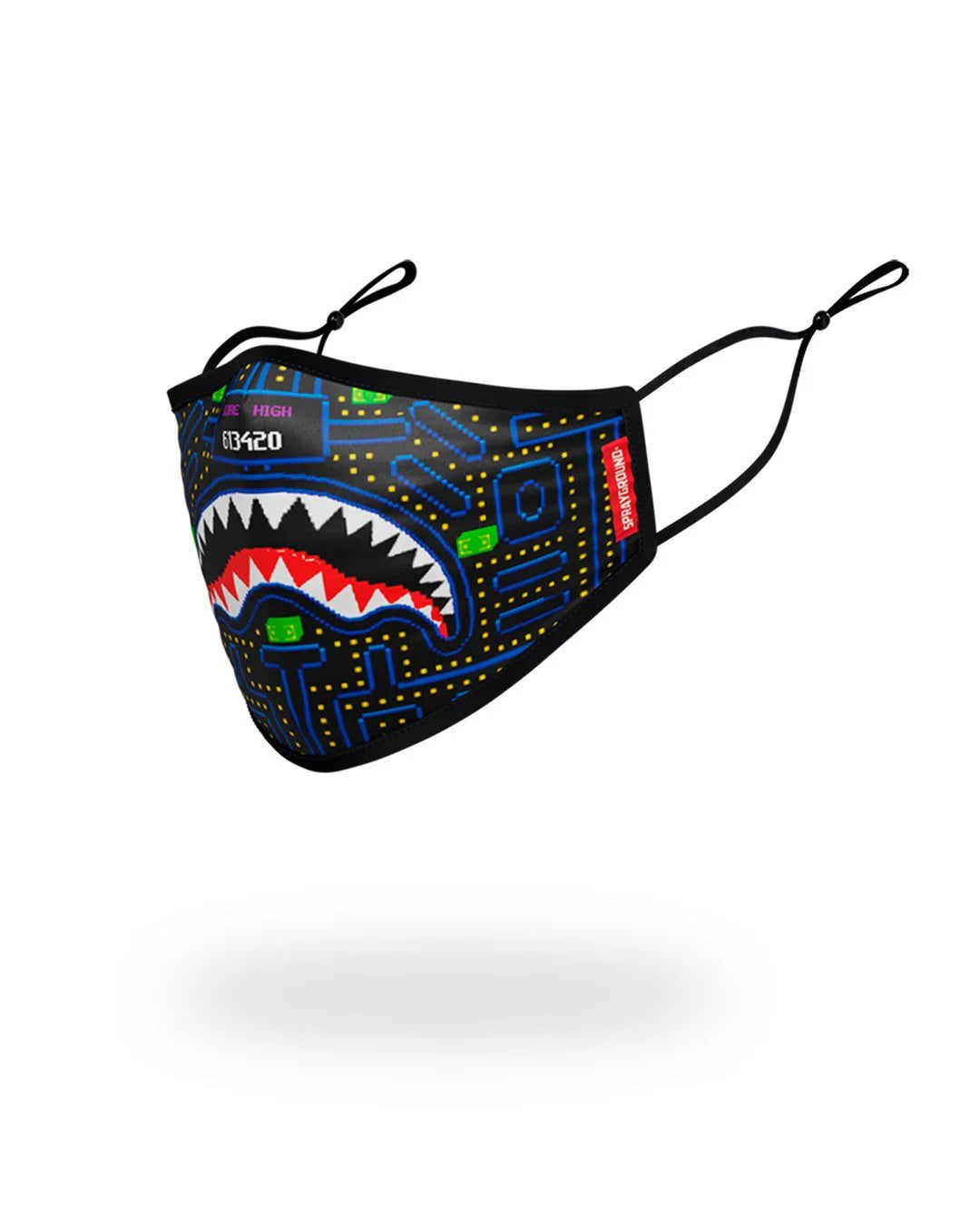KIDS FORM FITTING MASK: ARCADE SHARK - Image 3