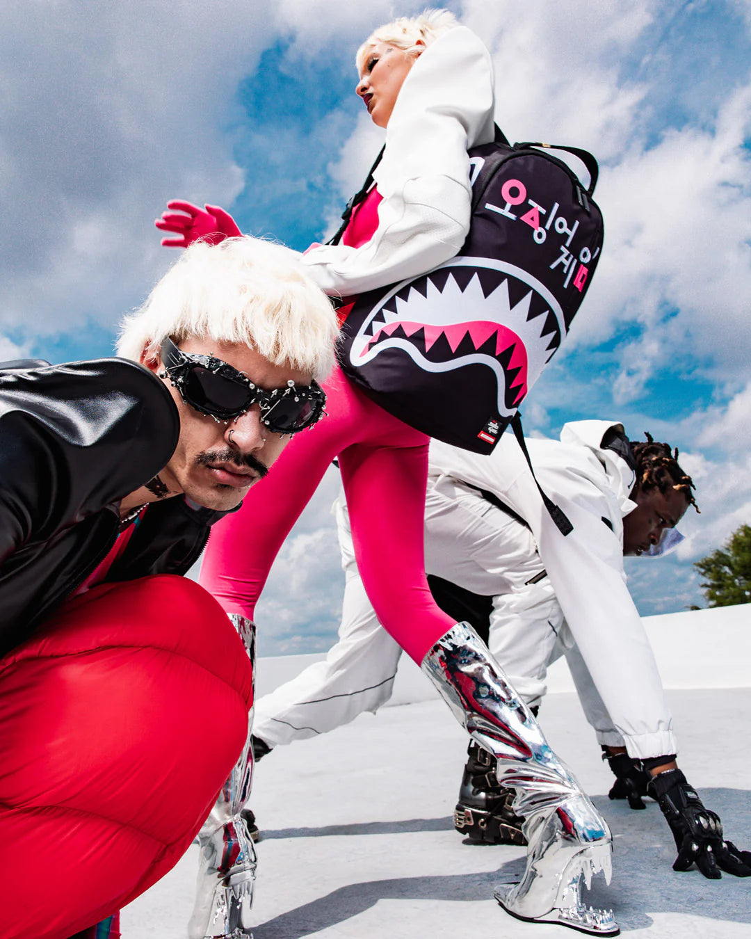SQUID GAME COLLAB LOGO LOCKUP BACKPACK - Image 8