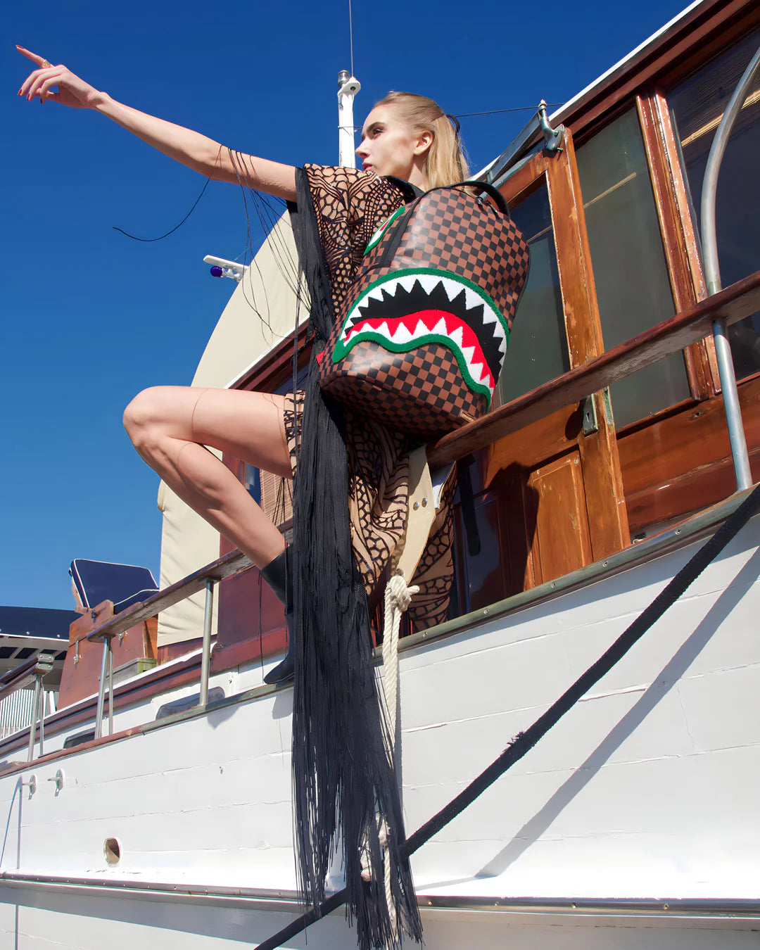 ROMEO AIR ITALIA SHARK BACKPACK - Image 7