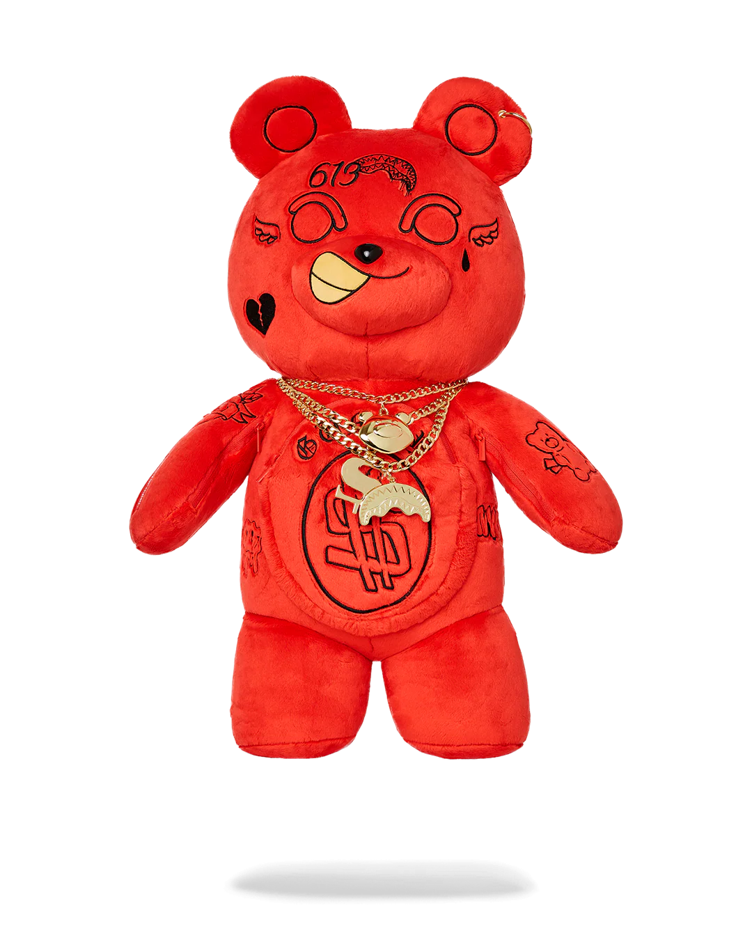 DIABLO PLUSH TEDDYBEAR BACKPACK