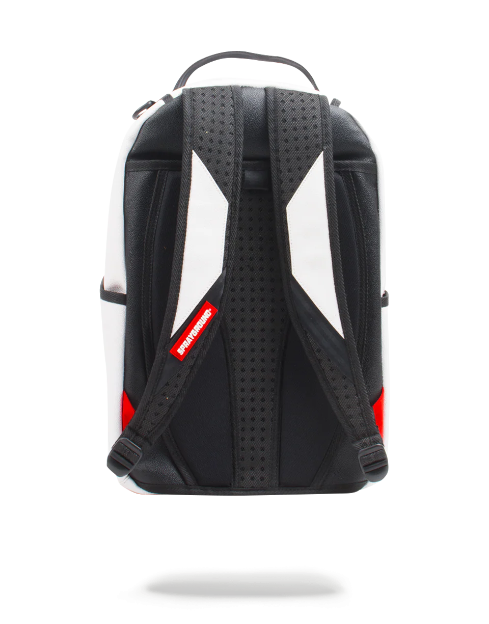 THE SPRAYGROUND DIY WHITE BACKPACK (VEGAN LEATHER & INNER MONEY LINING) & MARKERS INCLUDED - Image 4
