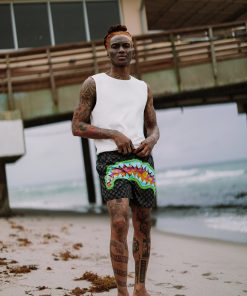 Alternative view of SLIME TAKEOVER SWIM SHORTS