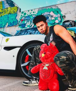 Alternative view of DIABLO PLUSH TEDDYBEAR BACKPACK