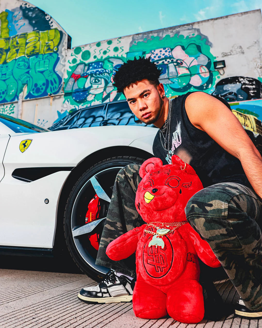 DIABLO PLUSH TEDDYBEAR BACKPACK - Image 2