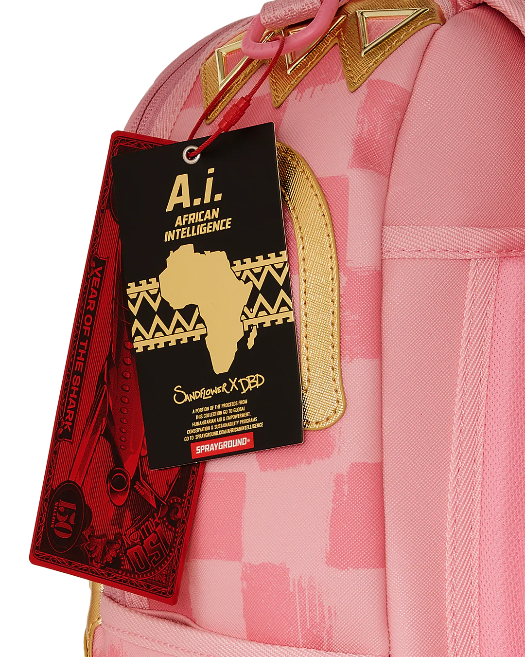 A.I. AFRICAN INTELLIGENCE MESSAGE FROM THE FUTURE BACKPACK - SANDFLOWER COLLAB - Image 14