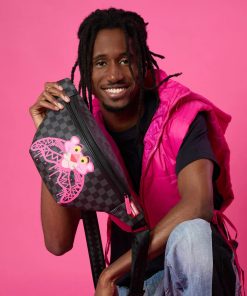 Alternative view of PINK PANTHER DIAMOND SHARK SAVVY CROSSBODY