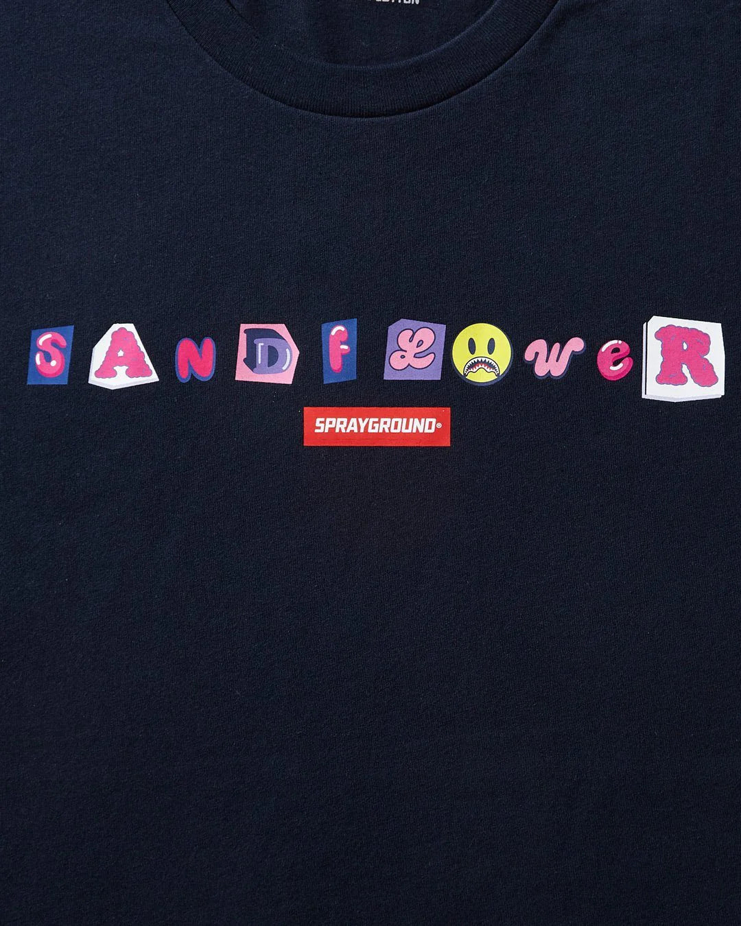 VIBE CHECK T-SHIRT (NAVY) - Image 3