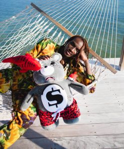 Alternative view of SHARK FRIENDS MONEYBEAR TEDDYBEAR BACKPACK