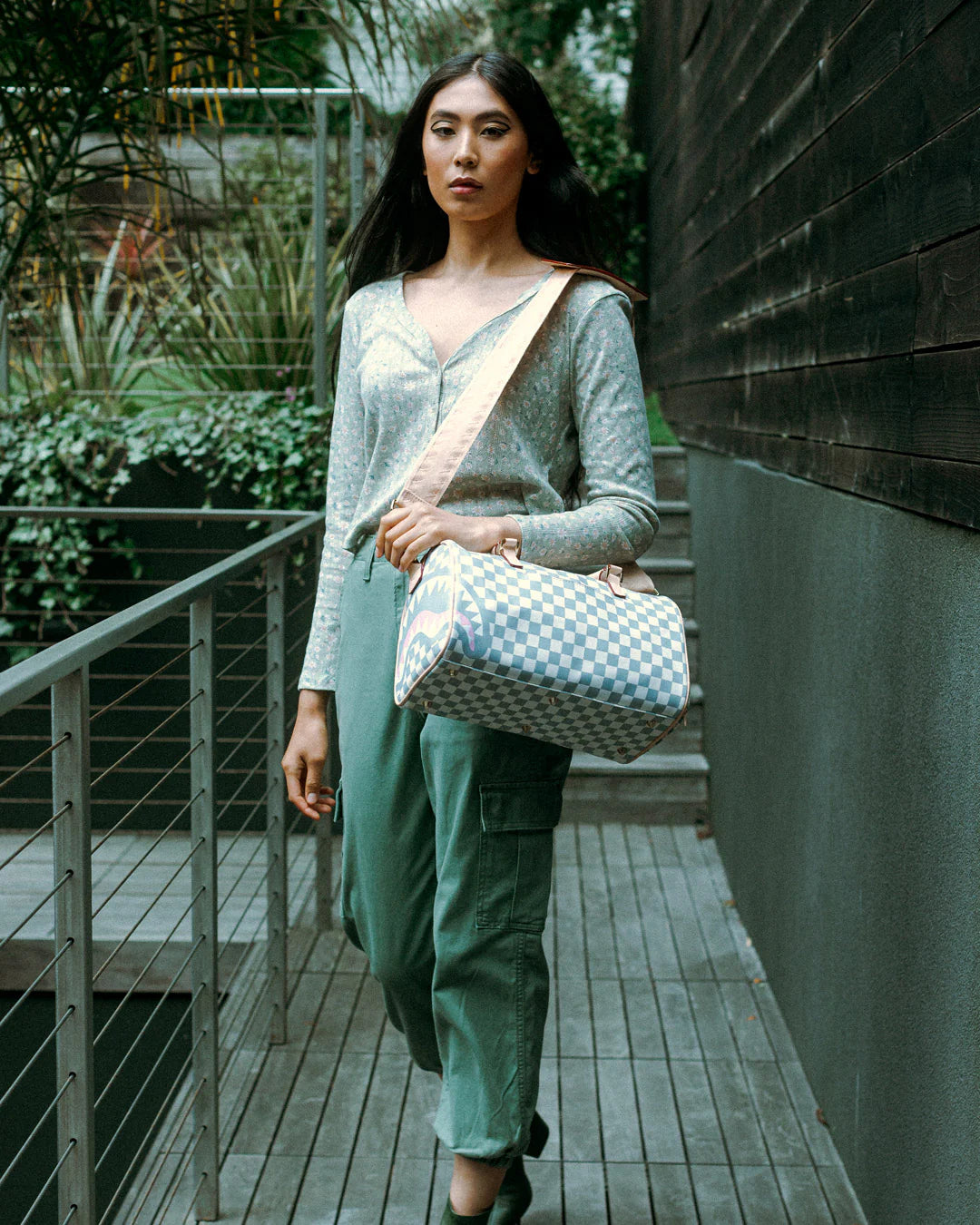 ROSE ALL DAY LA PALAIS MINI DUFFLE - Image 3