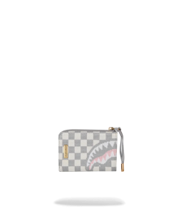 KNIT SHARKS IN PARIS IN CREAM WALLET