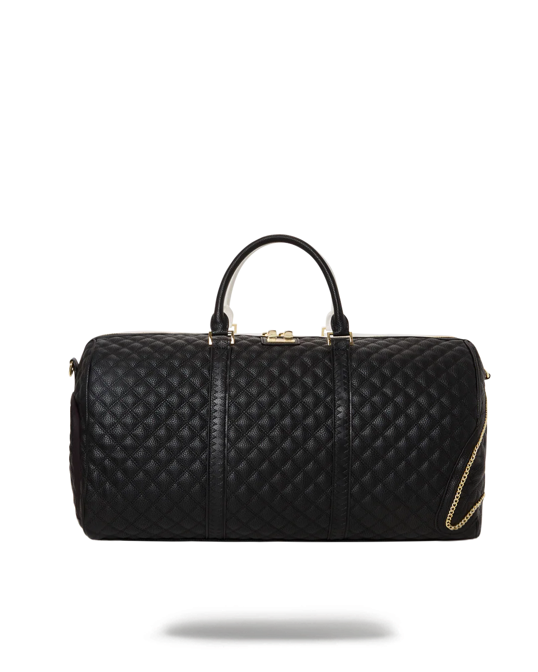 LEVELED UP SPLIT QUILT SHARK DUFFLE