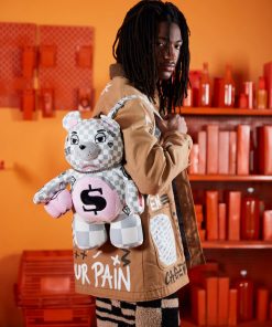 Alternative view of XTC LA PALAIS MEDIUM MONEYBEAR TEDDYBEAR BACKPACK
