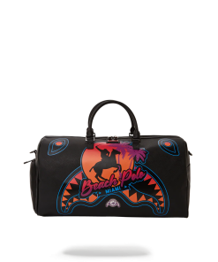 MIAMI BEACH POLO COLLAB DUFFLE (BLACK)