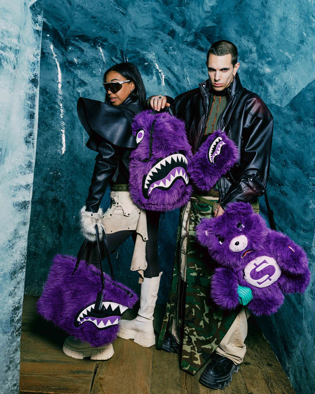FURZILLA SHARK (PURP) TOTE - Image 8