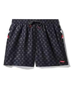 DRIP CHECK SWIM SHORTS