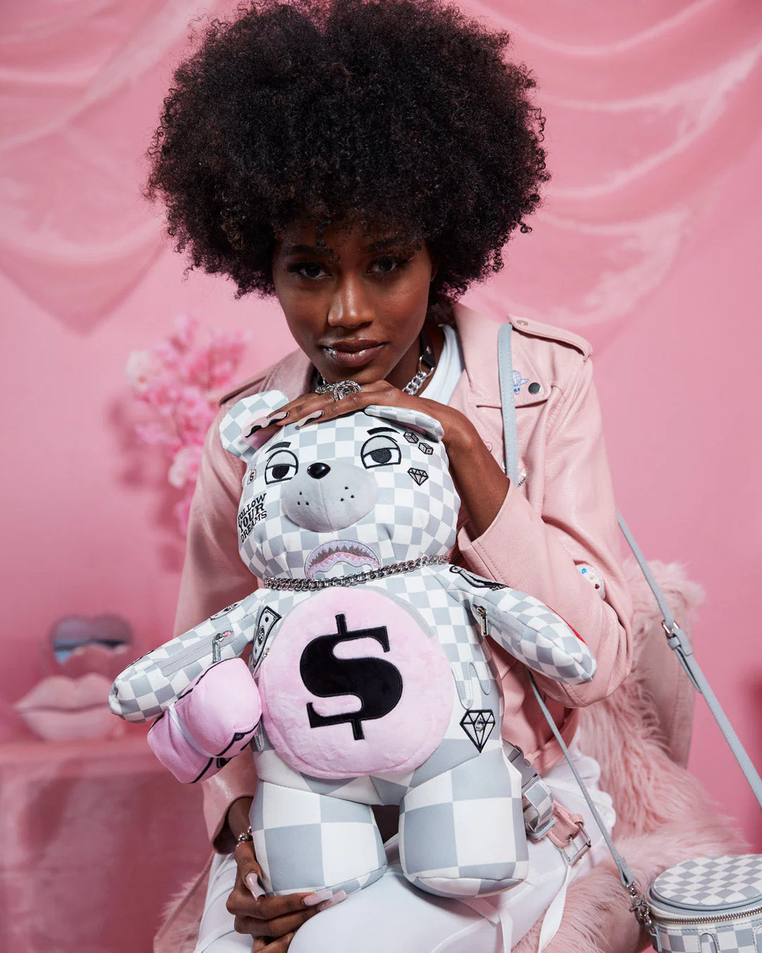XTC LA PALAIS MEDIUM MONEYBEAR TEDDYBEAR BACKPACK - Image 7