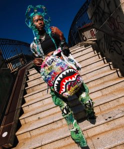Alternative view of LE MONDE DES GRAFFITIS BACKPACK
