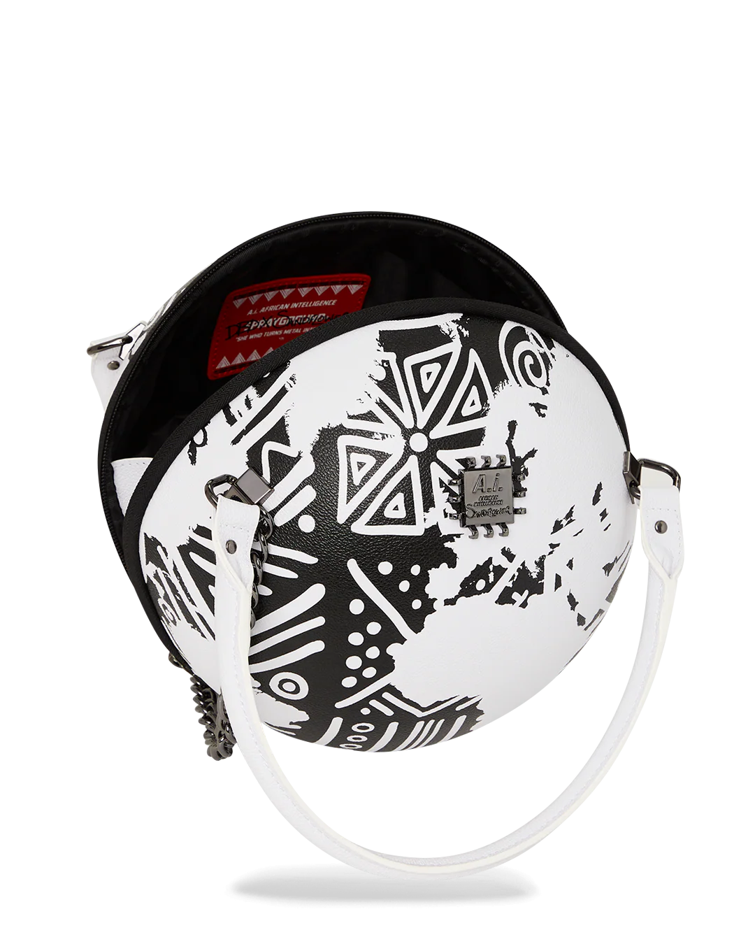 A.I.8 AFRICAN INTELLIGENCE - ORIGIN STORY GLOBE BAG - Image 11
